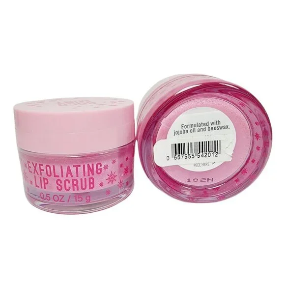 2 COCO MINT Bath Body Works Exfoliating Lip Scrub PINK SPARKLE NEW Sealed - Picture 6 of 6